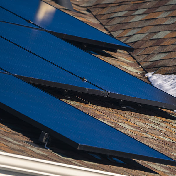 Solar Panels on roof